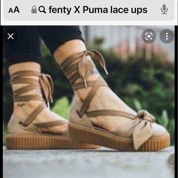 Fenty x Puma shoes size 7 - Picture 10 of 10